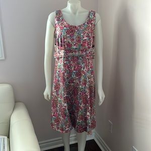 Sag Harbor floral dress, 14